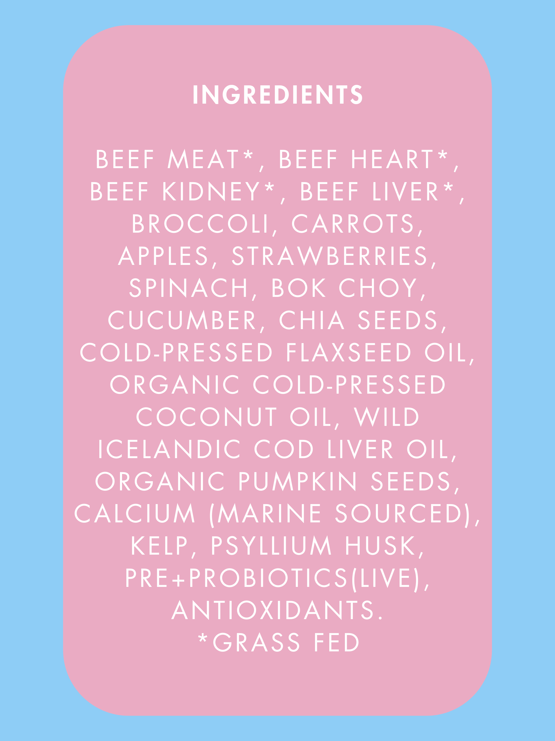 Grass Fed Beef 🐄