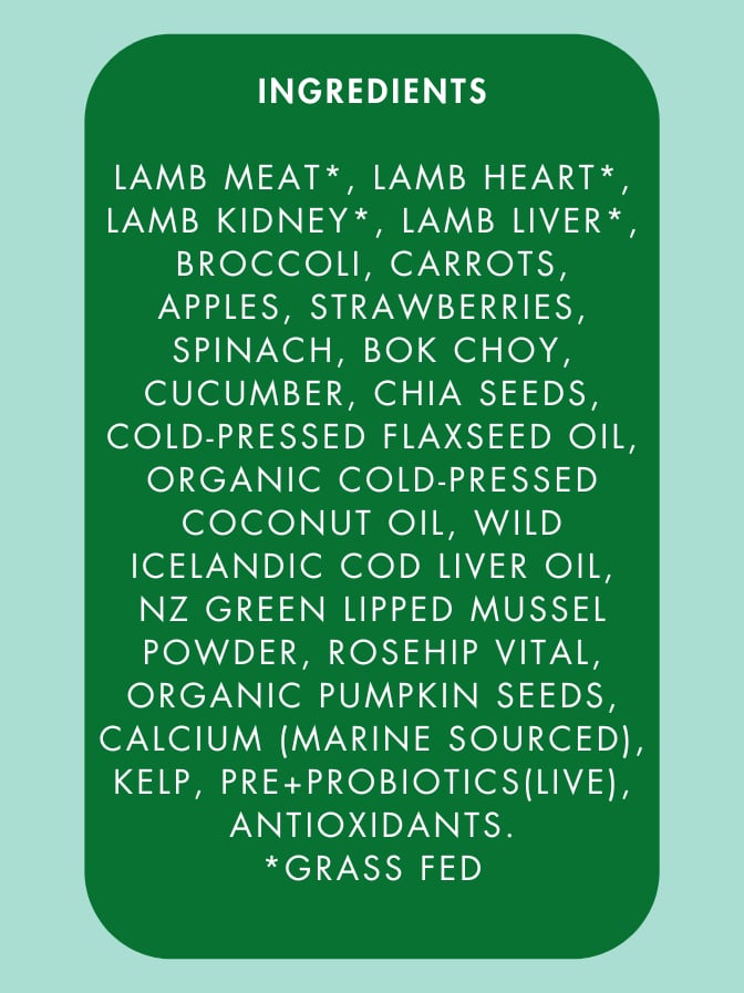 Grass Fed Lamb 🐑